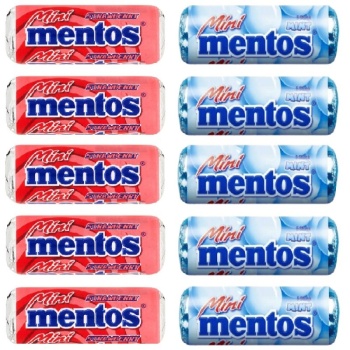  مینی با طعم نعنا و توت فرنگی منتوس بسته 10 عددی635f44159e30023960